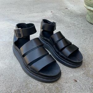 Dr Martens Clarissa Black Sandals